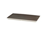 Broste Copenhagen Assiette Eli 15x26 cm Charbon mat