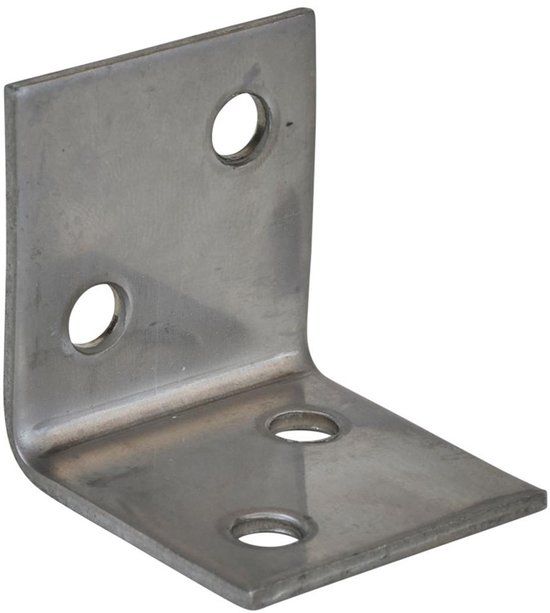 Waelbers Skapa Global B.V. Versterkingshoek - 30 x 30 x 30 mm - RVS