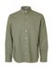 Slhregclay Selected Homme Regular Fit Vrijetijdsoverhemd van Mix van Katoen en Linnen Model 'CLAY LINENBLEND'