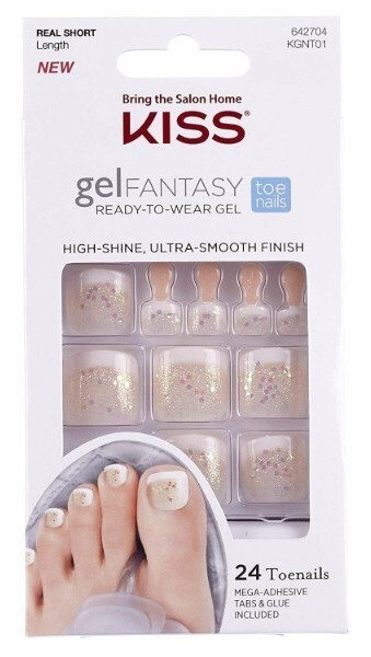 Kiss Gel fantasy toenails - lotta oomph