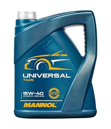 Mannol Universal 15W-40 API SG/CD motorolie, 5 liter