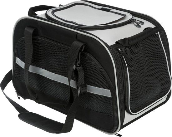 Trixie Valery Cat Carrier - Black/Grey - 29 x 31 x 49 cm