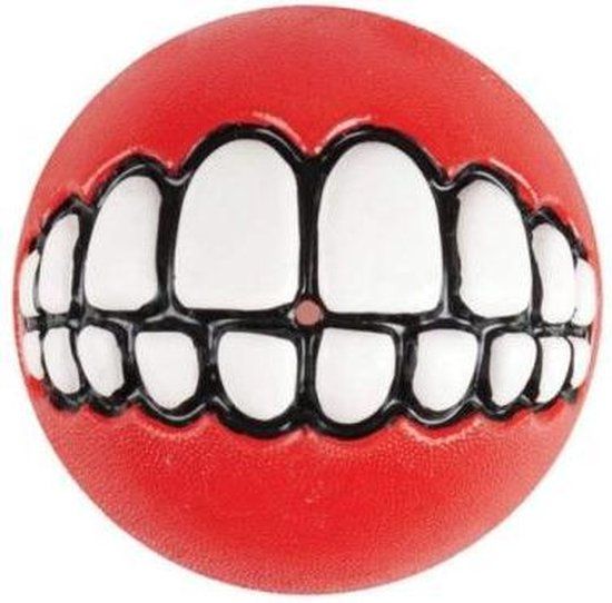 Rogz Grinz Ball - Large - Rood