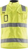 Blåkläder Werkvest. Ongevoerd High Vis 8505-1804 - High Vis Geel/Marineblauw - S
