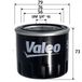Valeo Filtre à huile 586159