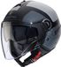 Caberg Riviera V4 X Alpha Mat Zwart Grijs Jethelm - Helm