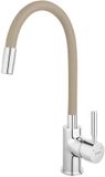 Novaservis Ferro - Keukenkraan met flexibele arm, beige/chroom 70710,0BE