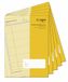 SIGEL AW480/5 opleidingsboek/rapportboekje voor dagelijkse inschrijvingen, 5 stuks, DIN A4, 28 vellen/56 pagina's, 1 week overzicht op 1 pagina, voldoende voor 1 jaar