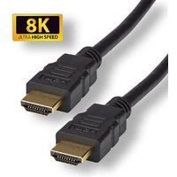 MCL Ultra High Speed HDMI-kabel 1 m zwart