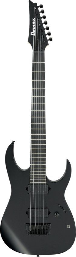 Ibanez Iron Label RGIXL7-BKF Black Flat 7-String Electric Guitar