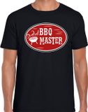 Bellatio Decorations Shoppartners Bv BBQ / Barbecue master t-shirt zwart - cadeau shirt voor heren - Verjaardag / Vaderdag kado XXL