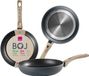 Ibili IB-505028 Poêle multifonction Ronde Noir 28 cm