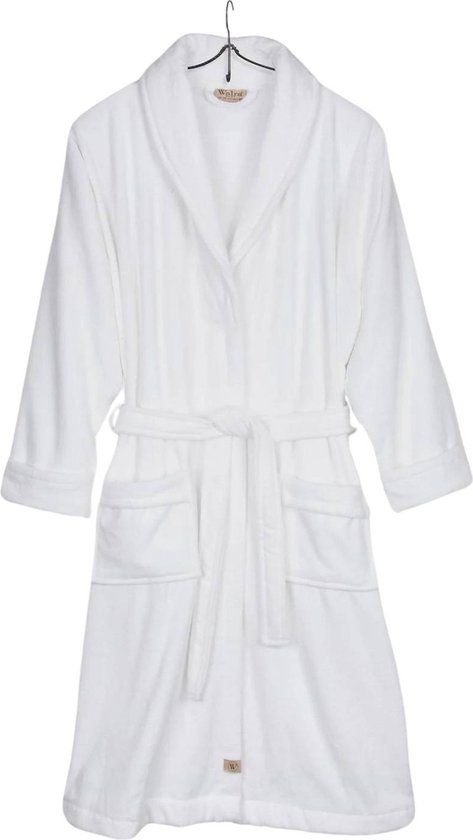 Walra Badjas Casual Robe - L/XL - 100% Katoen (BCI) - Wit