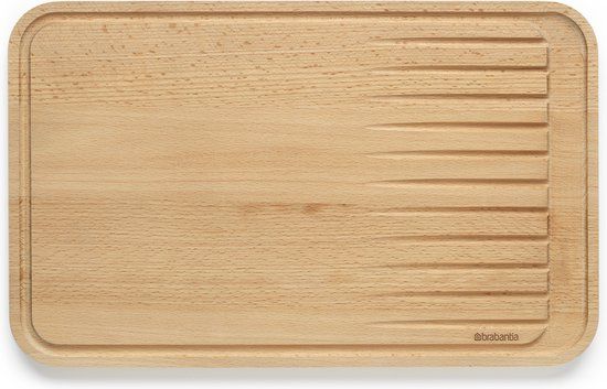 Brabantia Profile Houten Snijplank voor Vlees - Beukenhout - Rechthoekig