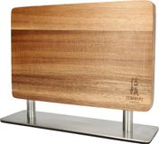 Shinrai Japan Magnetisch Messenblok - Acaciahout - Bruin