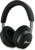GUESS Bluetooth ANC Headphones Metal Script Logo - Zwart