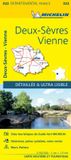 Michelin 322 Wegenkaart Deux-Sevres, Vienne