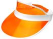 Widmann Jaren 80 & 90 Kostuum - Zonneklep Jaren 80 Oranje