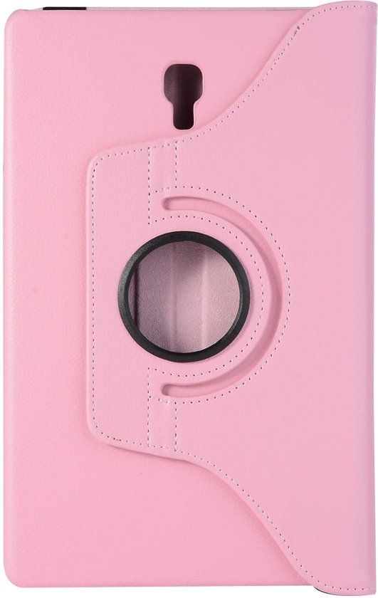 MK24 Samsung Galaxy A 10.5 2018 model T590 T595 10 5 inch - 360° draaibaar hoesje - Licht roze