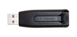 Verbatim V3 USB Stick - 32 GB - USB 3.0 - Zwart - Uitschuifbaar