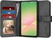 Techsuit Hoesje geschikt voor Samsung Galaxy A56 - Diary Book Wallet Case - Zwart