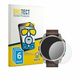 BROTECT - Screenprotector voor Garmin D2 Mach 2 (47 mm) - Folie Beschermfolie matte 6 Stuks