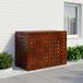 VidaXL Housse de climatiseur rouille 100 x 50 x 70 cm