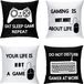 Set de 4 taies d'oreiller pour fans