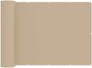 vidaXL Balkon privacy scherm 150 x 800 cm polyester beige