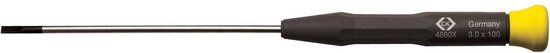C.K. Xonic Elektronica en fijnmechanica Platte schroevendraaier Kopbreedte: 3 mm Koplengte: 100 mm