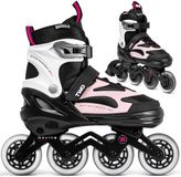 Movino Cruzer Two - Inline Skates - Skeelers - Soft Boot - Verstelbaar (38-41) - Roze/Zwart