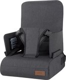 Novi At Home Novi Baby® Maddy Stoelverhoger - Black Melange - Inclusief bevestigingsriem