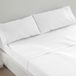 Burrito Blanco Witte beddengoedset met grijze rand 685