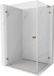 Mexen Lunar-B L porte de douche pivotante gauche 100 x 80 cm, transparent, or rose