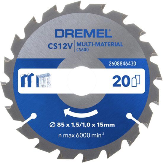 Dremel Blueprint Multi-material zaagblad (CS600)