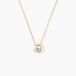 Eliana Collier Argent Doré à l'Or 750/1000 Topaze Oxyde de Zirconium