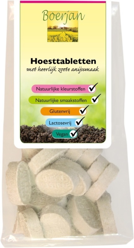 Boerjan Hoesttabletten 150gr