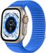 Strap-it Wave nylon bandje met klittenbandsluiting - royaal blauw