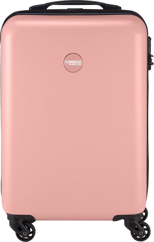 Princess Traveller PT01 Handbagagekoffer - Peony Pink - 55cm - Hardcase - 35L