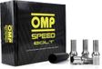 OMP Set Bouten 27 mm M14 x 1,25 Zilver 20 Stuks