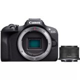 Canon EOS R100 + RF-S 18-45mm F4.5-6.3 IS STM Kit zwart