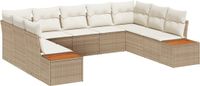 vidaXL Tuinbank Beige en Crème