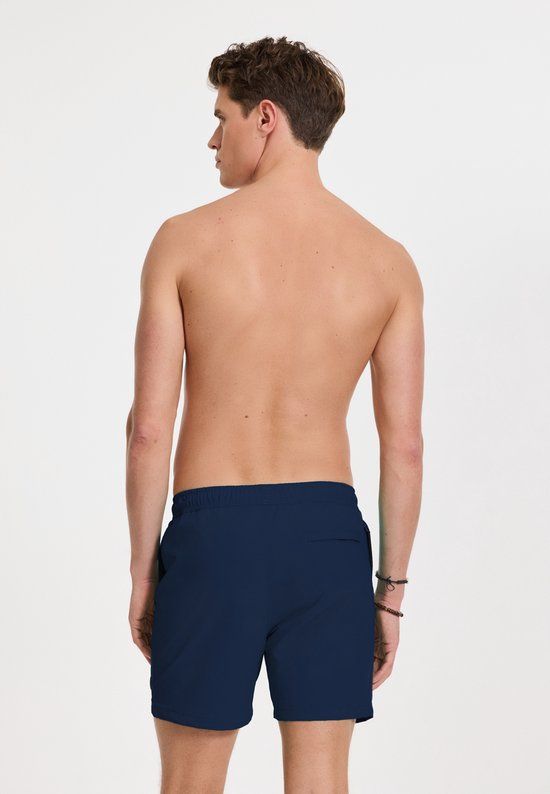 Shiwi The Sunshine Brand The Sunshine Brand Men NATE QUICK DRY swim shorts 5 inch solid Navy blauw