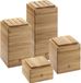 Zwilling Set de 4 récipients en bambou