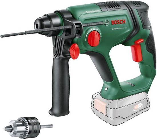 Bosch UniversalHammer 18V Boorhamer - Incl. adapter - Zonder 18V accu en lader