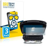 BROTECT - Screenprotector voor BMW 3 E93 2011 CIC professional navigation - Folie Beschermfolie Beschermglas matte 3 Stuks