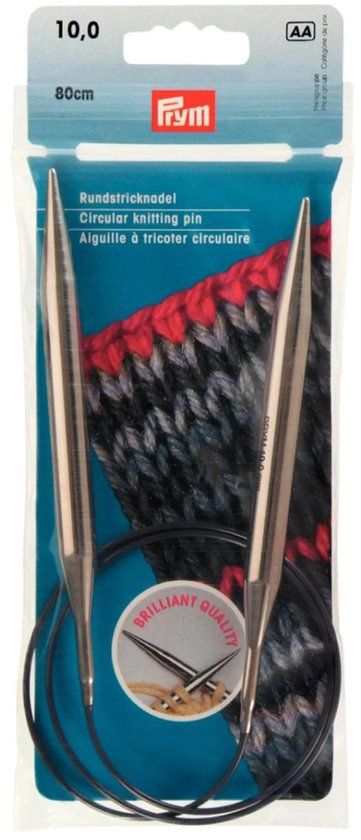 Prym Rondbreinaald 10mm zilverkleur 80cm