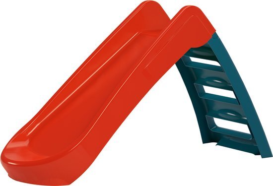 Palplay glijbaan opvouwbaar 4ft rood/blauw