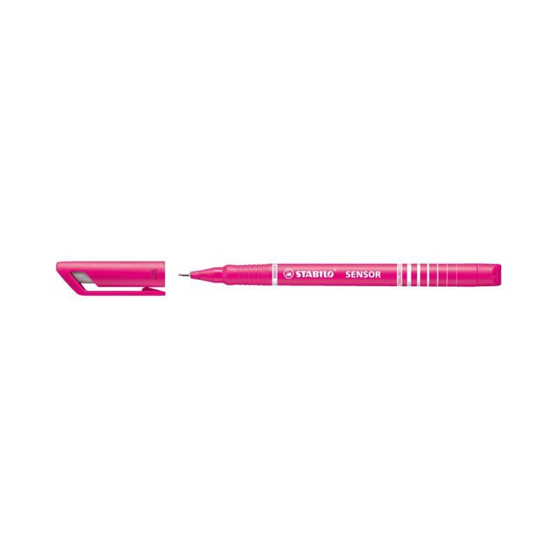 Stabilo Fineliner sensor 189/56 roze 0.3mm