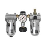 Riegler 845 B/S onderhoudseenheid 3-delig "Standard", PC-Beh, beschermmand, BG1, G1/4, 1 stuk